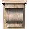 Ekena Millwork Newport Rough Sawn Corbel w/Backplate, Douglas Fir, 8"W x 10"D x 10"H COR08X10X10NEW01RDF - alternate 3